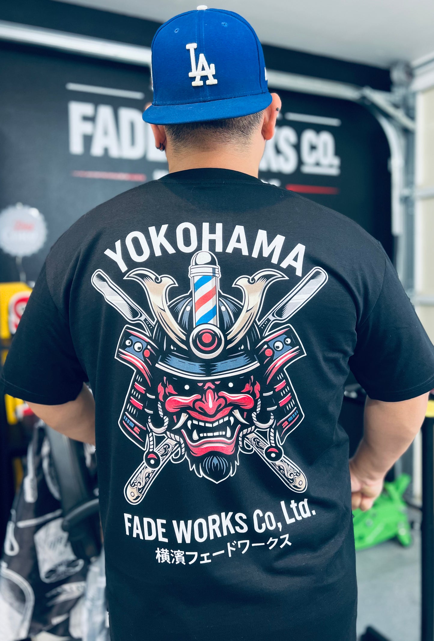 * Yokohama Fade Works Barbershop Tee