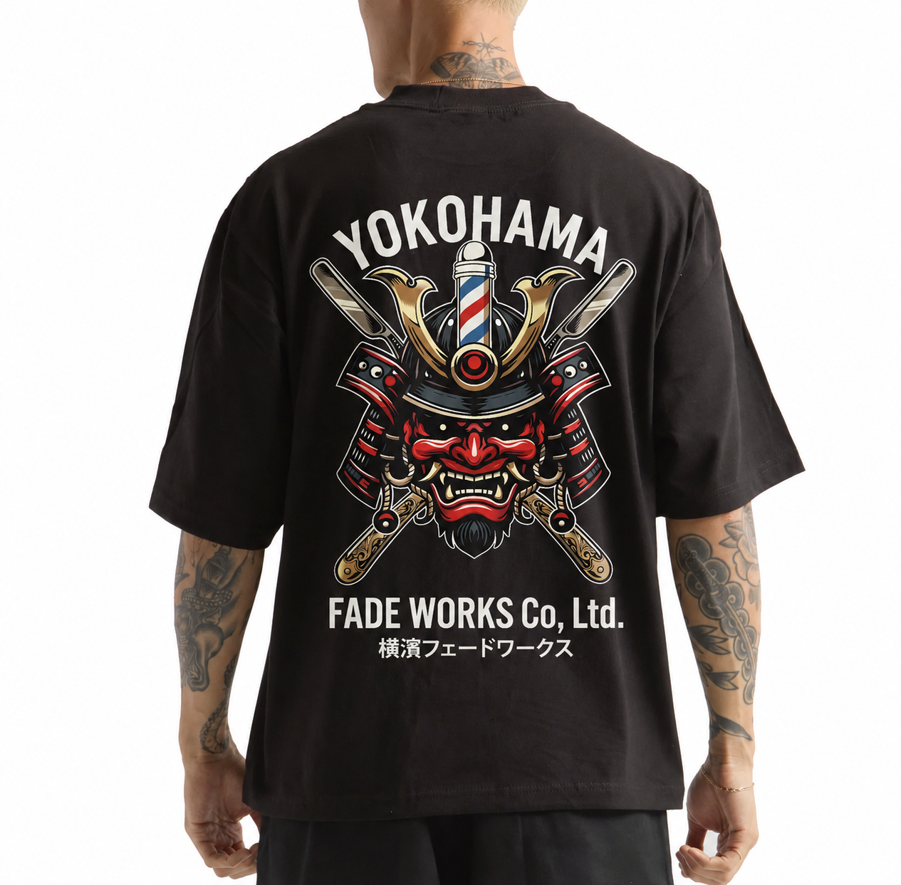 * Yokohama Fade Works Barbershop Tee
