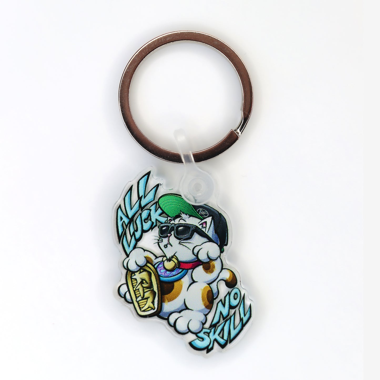 Lucky ⚡︎ Cat 招き猫 Keychain